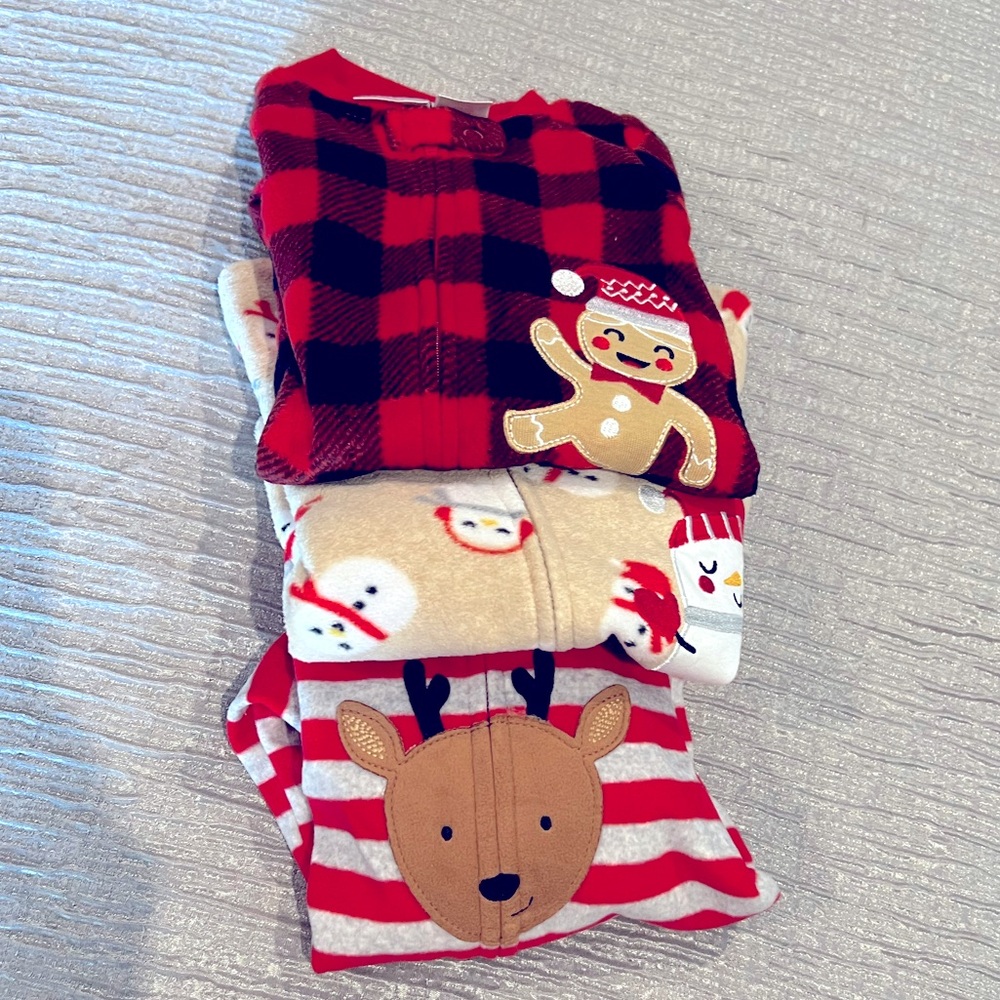 Christmas footie bundle